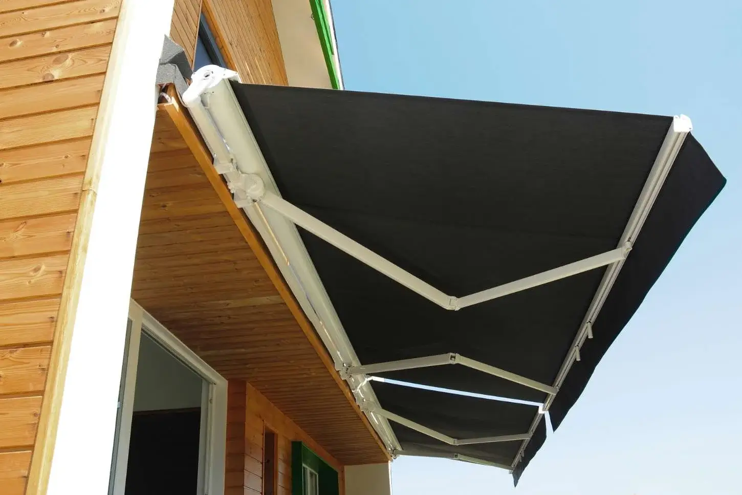 An Outdoor Awning attached to a residential home